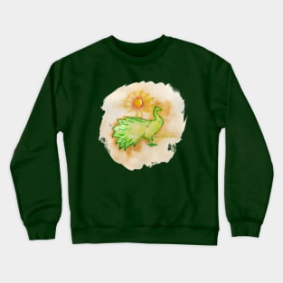 Leo Baltic Zodiac - The Sun Bird Crewneck Sweatshirt